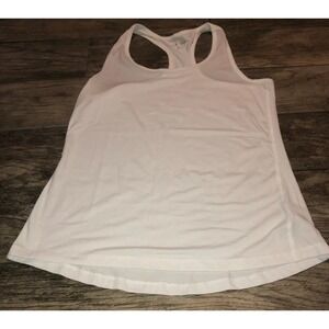 Amazon Essentials Womens Sz Medium Training Tank Top Shirt White